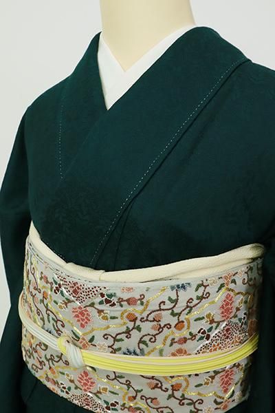 【1547】紗　鉄色　色無地　単衣 TORAY 洗える 色無地 日本製 東レ（灰桜色 S M L サイズ）単衣