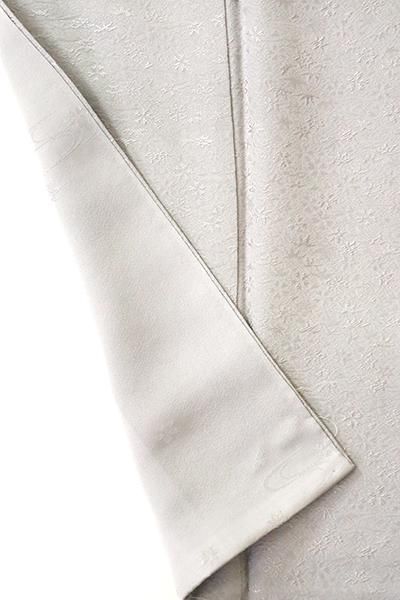 ⭐❣️未使用。鴇鼠色。色無地。一つ紋入りです♪月の友の会。 楽天市場】色無地 紋意匠 吉祥草花扇面文 銀鼠色 アウトレット : 色