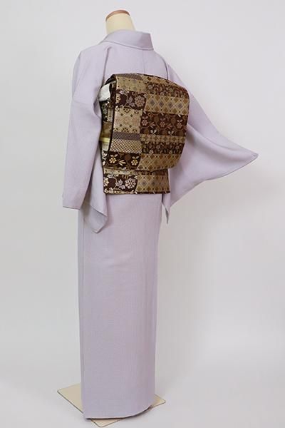 ゆきみ　江戸小紋　角通し　付け下げ　しつけ付き 銀座【C-3309】江戸小紋 灰色 角通し :身丈162/裄67.5 - 銀座