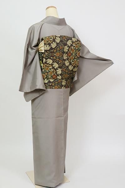 K0636 美品 逸品 粋 氷割れ 紋様 作家物 正絹 お召