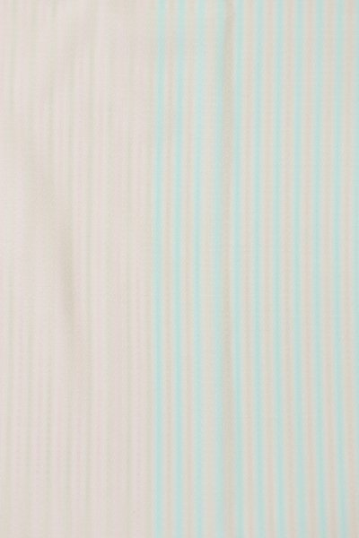 銀座【E-1383】薄物 羽織 白群色×灰桜色 竪縞 - 銀座きもの青木｜長く 