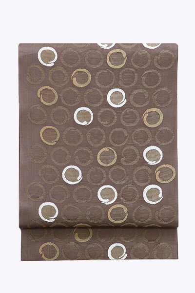銀座【帯3857】西陣 洛陽織物製 絽 袋帯 (西陣証紙付)