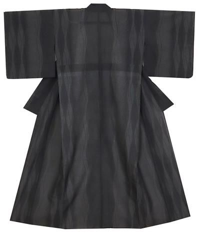 新品 紗紬 夏着物“おとな色に風情を奏で”正絹 仕付け糸付 絹