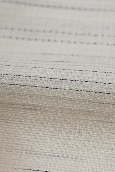 下井伸彦 下井紬/無地まるまなこ（淡藤色）下井伸彦『着物・呉服