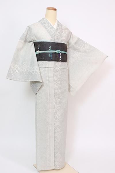 ※アッシュページ：A-1216 夏小紋着物 正絹 霞取り 組紐【未使用品】 着物 訪問着 HL アッシュ エル 仕立て上がり 洗える着物 単品 選べる20