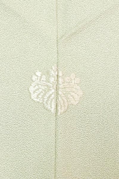 作家物 銀通し 天目織 訪問着 紋なし 刺繍 お仕立て付き【尾峨佐染繍◇銀通し刺繍袋帯】月下美人 黒 白の