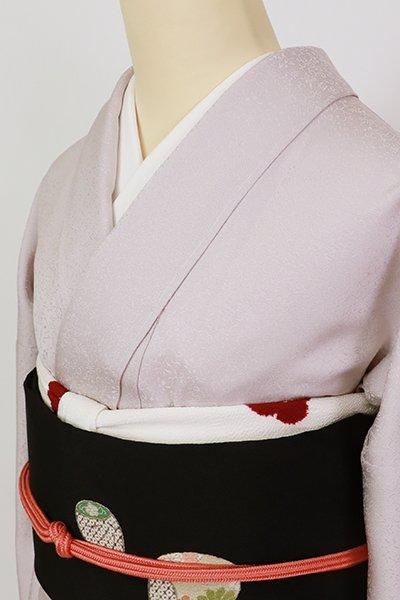 銀座【C-2069-2】色無地 牡丹鼠色 桐竹鳳凰の地紋（反端付）（N