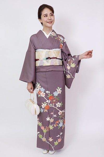驚きの価格 桜 作家もの 桜柄の金彩が使用された訪問着 着物 - eischoll.ch