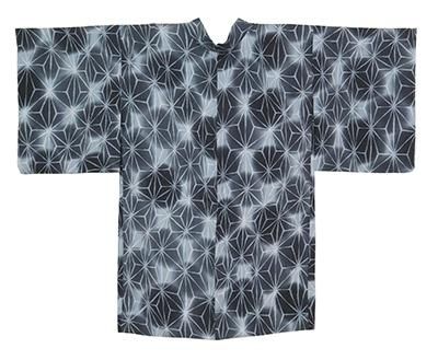 銀座【E-1563】紗 羽織 濃藍色 麻の葉文 - 銀座きもの青木｜長く大切に