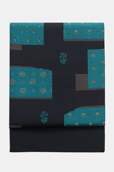 銀座【帯4254】西陣 今河織物製「木屋太」袋帯