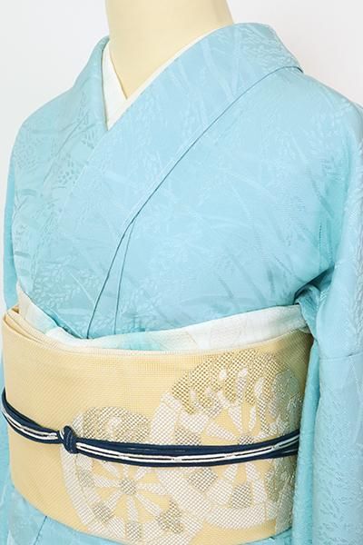 色無地着物 花柄 未使用　クリーム色　反物　山口美術織物　正絹 楽天市場】山口美術織物の通販