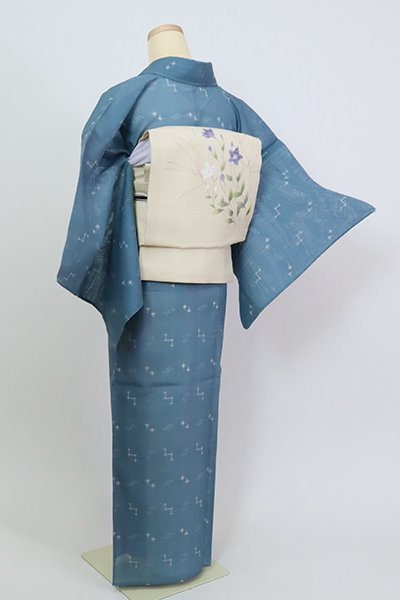 BY2017 琉球 紬 身幅ゆったり ほっこり - 着物