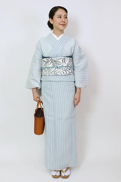 単衣着物 縮 楽天市場】紬 縮の通販
