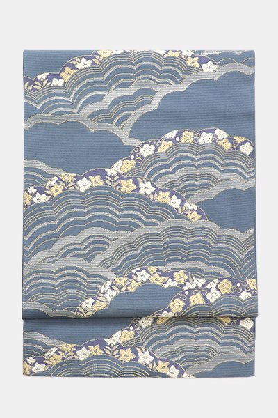 銀座【帯4389】西陣 川島織物製 絽 本袋帯 