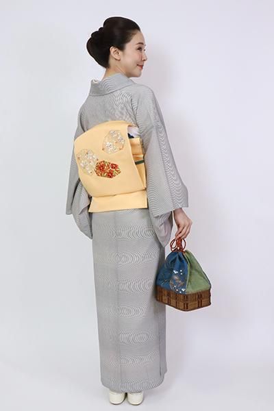 絽　絞り　染め　夏着物　小紋　星座 絽 絞り 染め 夏着物 小紋 星座