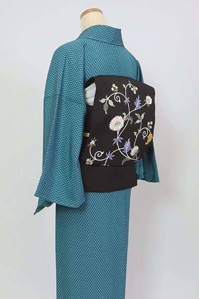 専用２点おまとめ　塩瀬名古屋帯（細縞文）・江戸小紋（小花唐草文）正絹美品 楽天市場】名古屋帯 正絹 未使用 九寸 塩瀬 仕立て上がり グレー