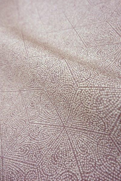 江戸小紋　袷　正絹　万筋　廣瀬雄望　一ツ紋　洒落柿色　身丈152裄63.5 江戸小紋 袷 正絹 万筋 廣瀬雄望 一ツ紋 洒落柿色 身丈152