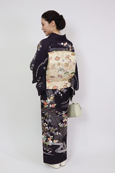 御所解訪問着 老舗