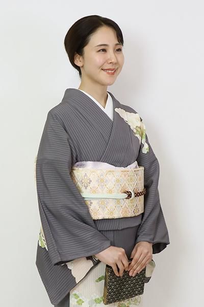 クラシックFashion - 極上の唐織 六通袋帯 正絹 金糸 笹 牡丹