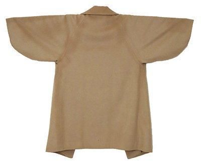 E-1499】カシミア混 和装コート キャメル 無地（N） - 銀座きもの青木