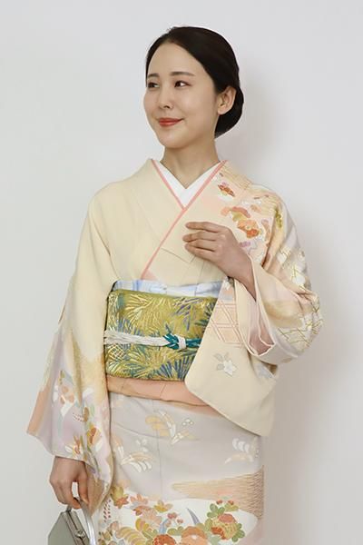 ヱビス□川島謹製 袋帯 着物