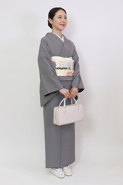 G-2302】京都衿秀 利休バッグ 楊柳 潤色 無地 - 銀座きもの青木｜長く