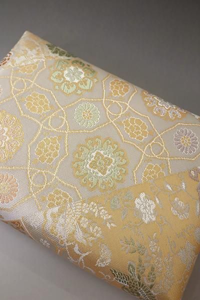 G-2293】京都衿秀 数寄屋袋 象牙色 華文など - 銀座きもの青木｜長く