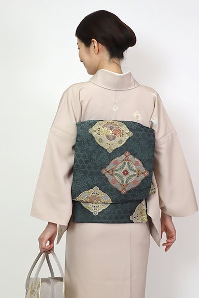 中村勘九郎 墨のようなグラデーションが美しい袋帯 洒落帯 着物 - 着物