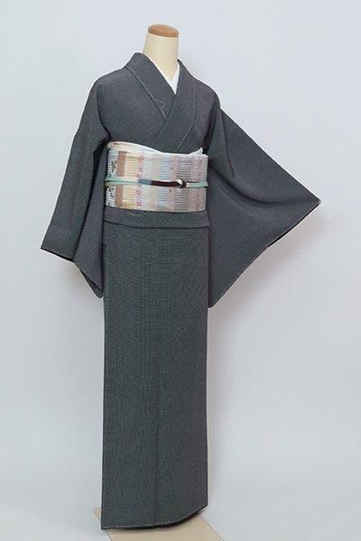 着物 黒 小紋 曇