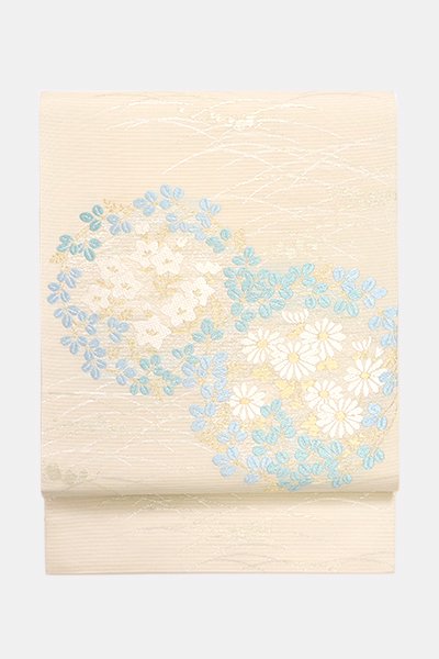 銀座【帯4741】西陣 川島織物製 絽袋帯