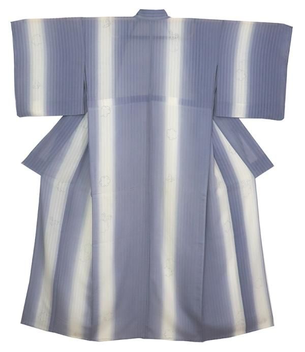 紋紗 小紋 三眠蚕 雪輪模様 織彩工房 薄物 正絹 反物 TN