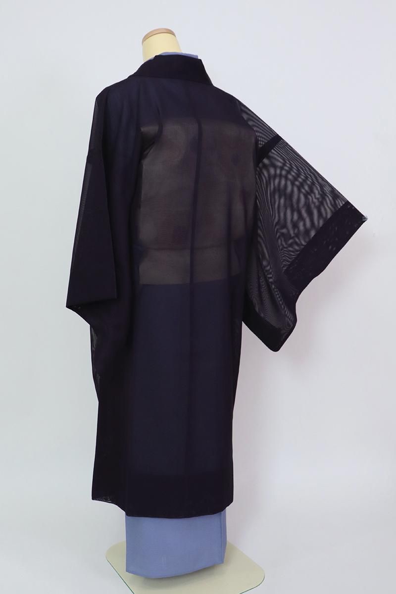 黒地 道中着 ほぼ新品