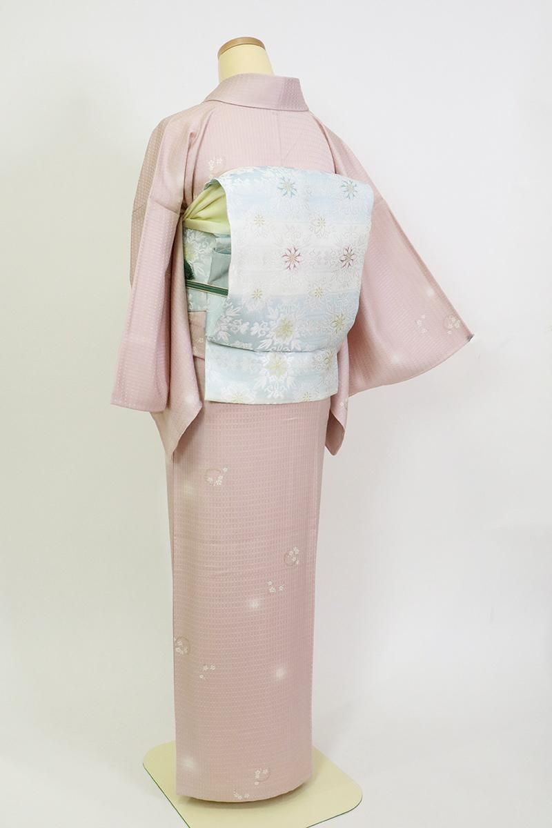 楽天市場】【Prices down2】夏の正絹小紋 反物 「紋紗 藍色 雪輪