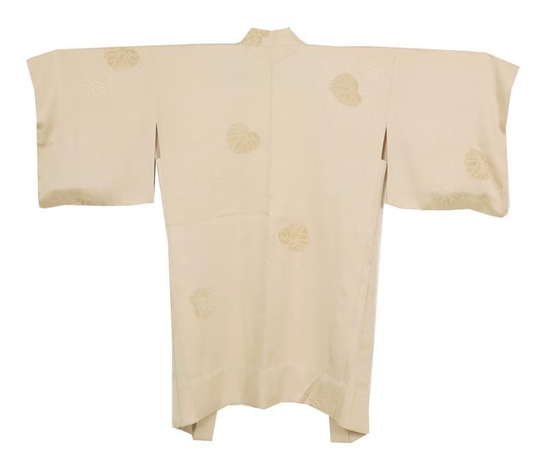 銀座【E-1867】（細め）単衣 伝統工芸士 青山宣之作 切りビロード 羽織