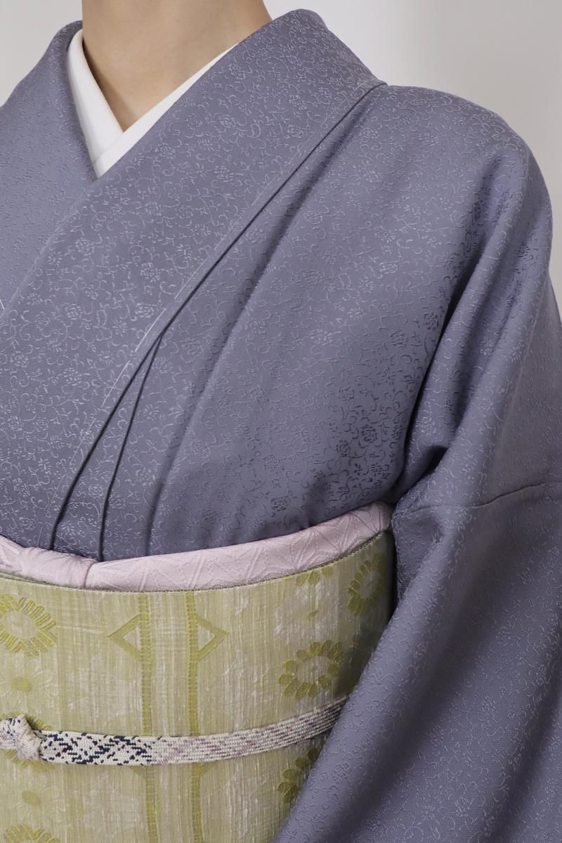 袷】トールサイズ 青磁色 色無地 | 大山キモノ・ちぇらうなぼるた