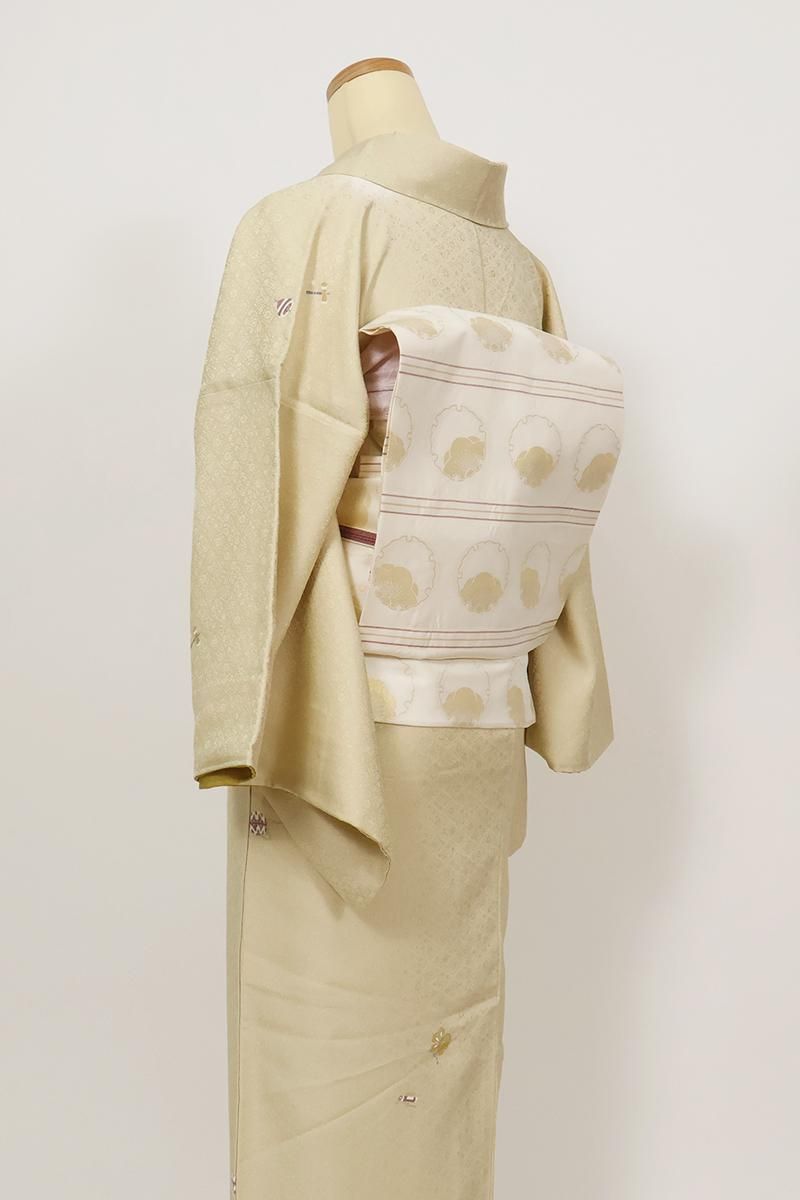 金銀雪輪 名古屋帯 落款あり 楽天市場】雪輪（種類（帯）名古屋帯）（帯｜和服）：レディース