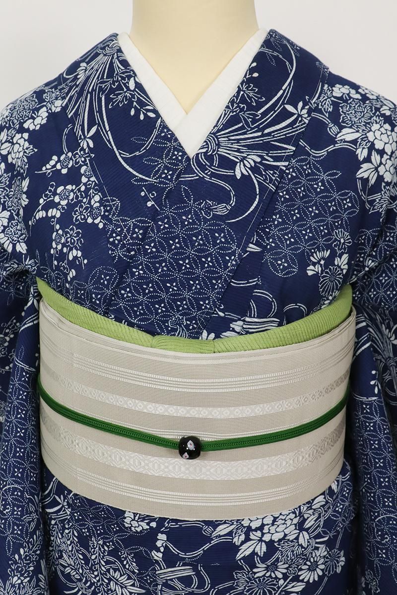 K-9776】本場筑前博多織 半幅帯 献上柄（証紙付）：A～Dよりお選