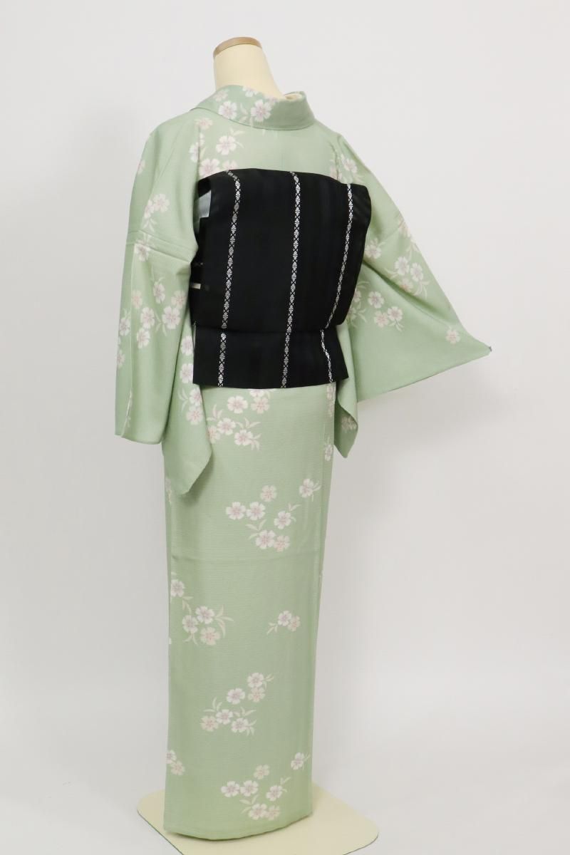 絽無地・一つ紋（乱菊）　身丈156cm 絽無地・一つ紋（乱菊） 身丈156cm