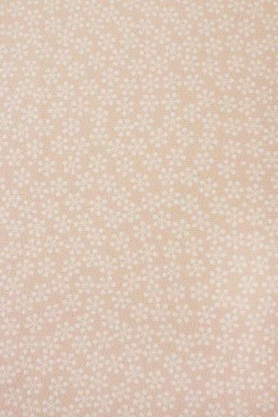 銀座【C-2868】江戸小紋 淡い一斤染色 梅鉢（反端付） :身丈160/裄68