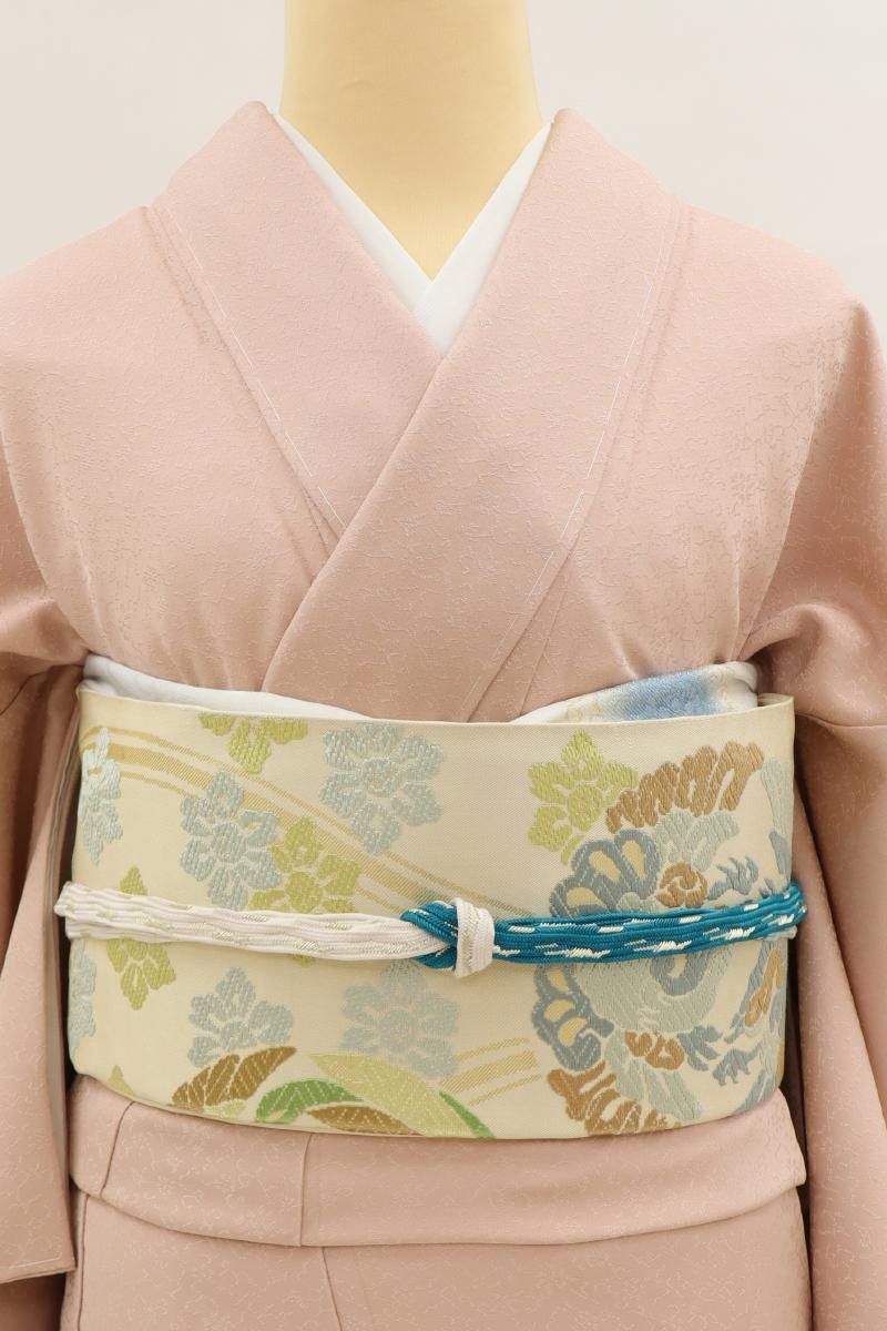 最高級袋帯「引箔に刺繍 鶴と鳳凰に唐花華紋」 | 販売着物商品