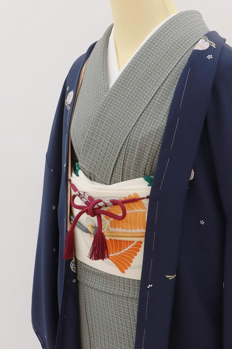 ラボット　服　lovot 水色　紗綾形羽織　袴　インナー　紺色手毬　ストライプ袴 ファッション 通販ハンドメイド・手芸 - ラボット 服 lovot 水色