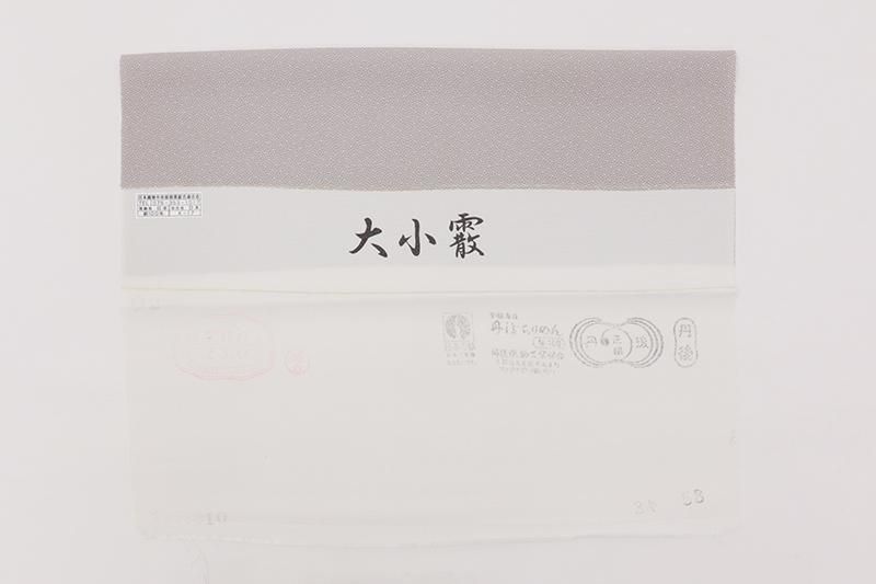 銀座【C-2994】江戸小紋 グレー系 大小霰（反端付）（N）:身丈