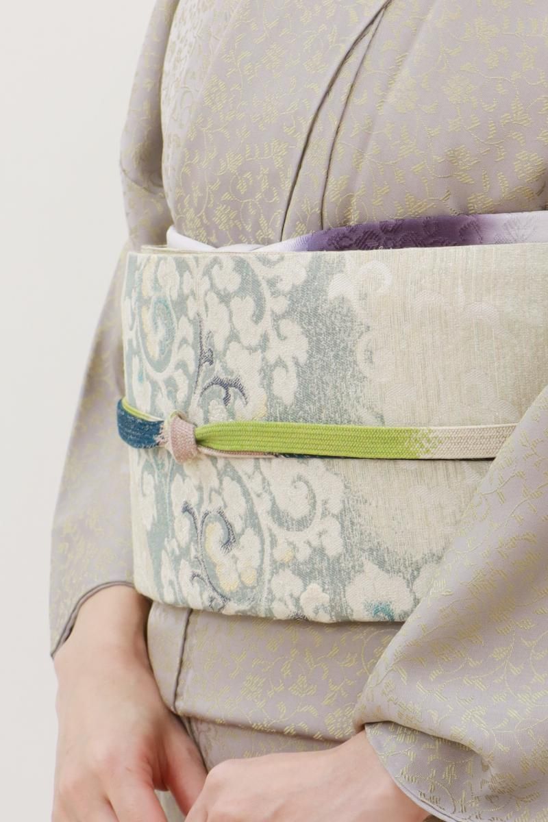 伊万里青磁染付輪花型大鉢 / Imari Large Celadon Blue & White