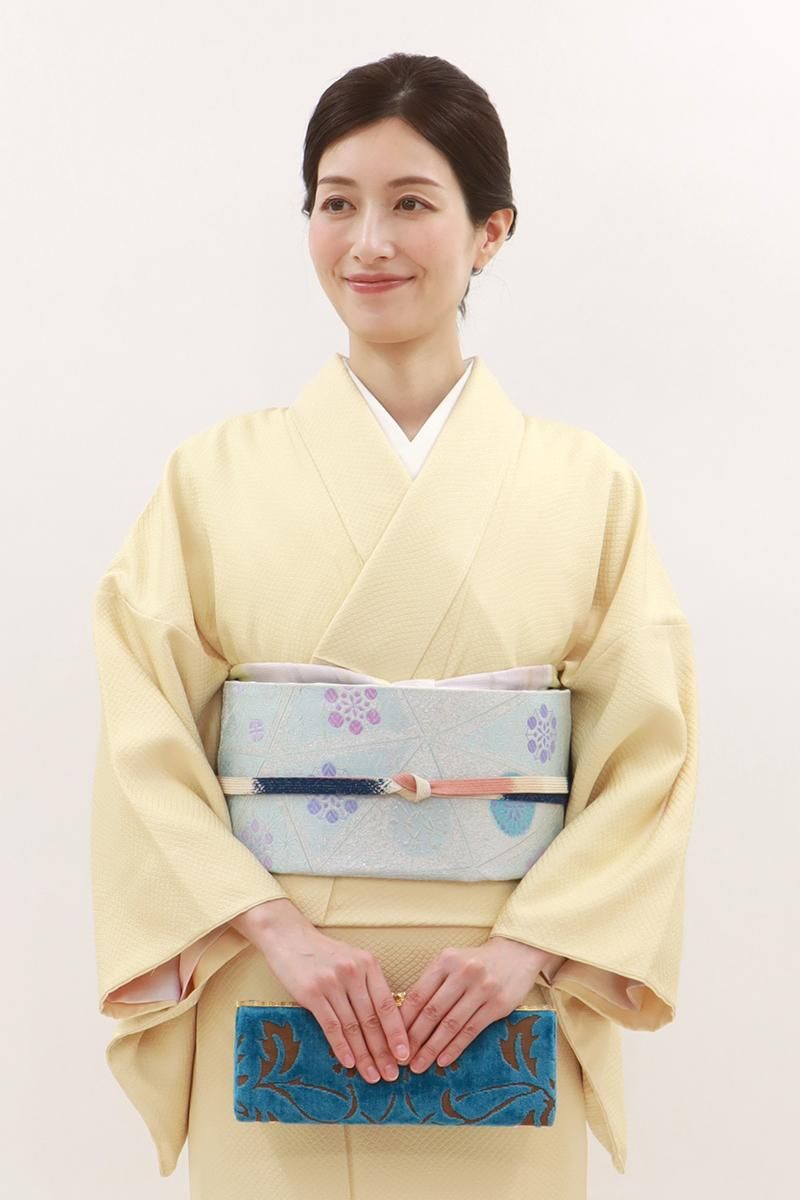 訪問着 螺鈿 藤本隆士 さが美 宝飾加工 訪問着 ガード加工 (3072