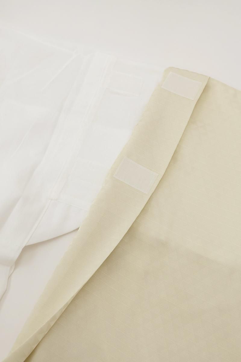 F-666】衿秀製 き楽っく 長襦袢 「千花」 白茶（N） - 銀座きもの青木