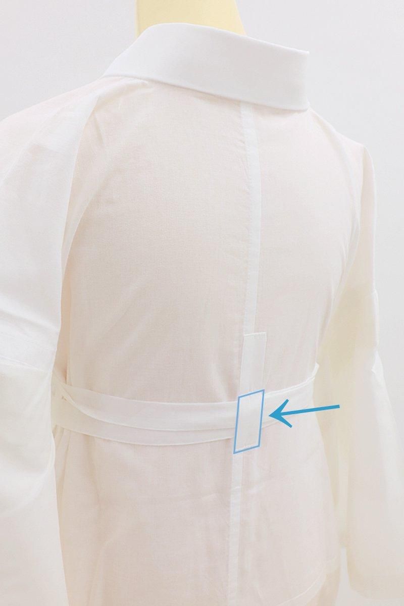 F-668】衿秀製 き楽っく 長襦袢 「千花」 灰桜（N） - 銀座