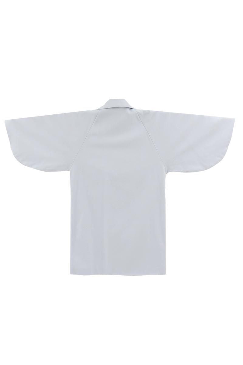 E-2143】カシミア混 和装コート ベビーブルー 無地（N） - 銀座きもの