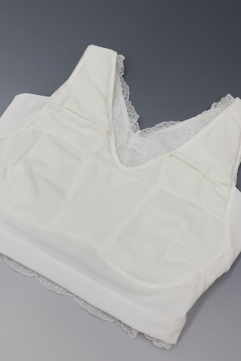【新製品】美楽っく 和装ブラジャー　白Ｌ 衿秀 公式 和装ブラジャー 美楽っく ブラジャー 着物 補正