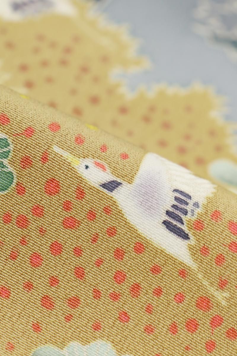 銀座【B-3918】本加賀友禅 星野高志作 染一ッ紋 色留袖 紫色系 風景文