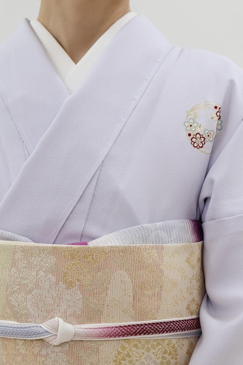 銀座【B-4098】京摺り友禅 伝統工芸士 岡本澄生作 単衣 付下げ 銀座【B-4098】京摺り友禅 伝統工芸士 岡本澄生作 単衣 付下げ